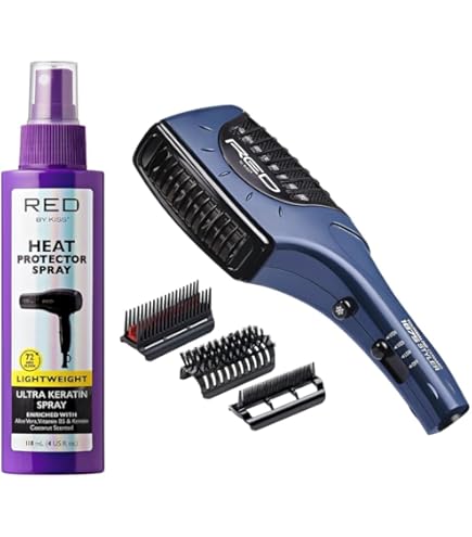Amazon.com : RED by KISS 1900 Ceramic Hair Styler with Detangler